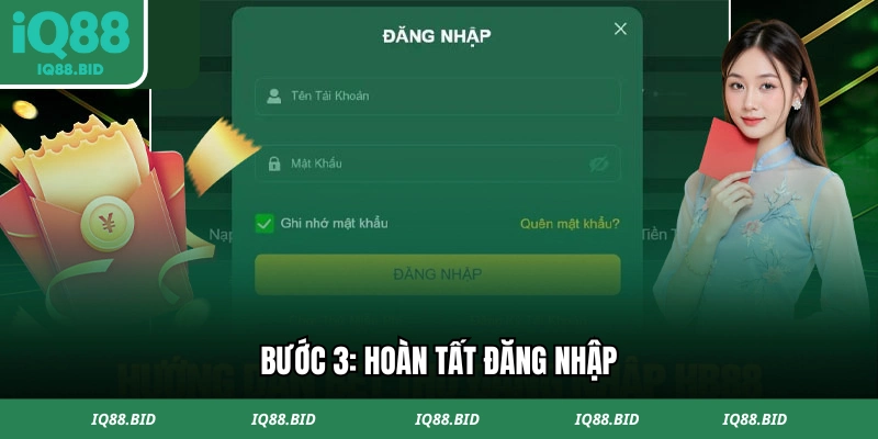 Hướng dẫn đăng nhập đơn giản