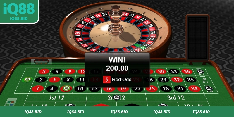 Trải nghiệm chơi Roulette bản châu Âu